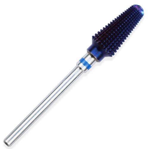 C & I TAPERED TORNADO & TEXAS TORNADO Nail Drill Bit for Nail Drill Machine, Purple Coated (Tapered Tornado M)