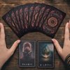 Earth Moon Magick The Tarot of Sacred Kingdoms Tarot Cards – 78-Cards Tarot Deck with Guidebook – Oracle Cards for Spiritual and Shadow Work, Perfect for Beginner – Recycled and Premium Material