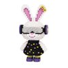 HONLANCH Animal Gothic Style Rabbit Micro Building Blocks Set（2000PCS 28cm High Series） Gift for Adults and Kids