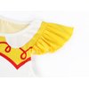 Sukyfecde Jessie Costume Girls Toddler Princess Dress up Birthday Outfits Halloween Role Play Clothes 4t Yellow