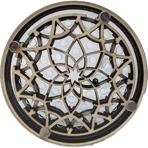 Project Genius Constantin Flower Maze Wooden Puzzle – Intricate Floral Labyrinth Brainteaser, Brain Game & Desk Toy, Ideal Gift for Adults & Teens 14+