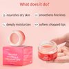 SUDAJI Lip Mask, Collagen Hydrating Lip Balm, Overnight Moisture Lip Butter with Hyaluronic Acid & Aloe Vera, Sleeping Nourishing Lip Butter Balm