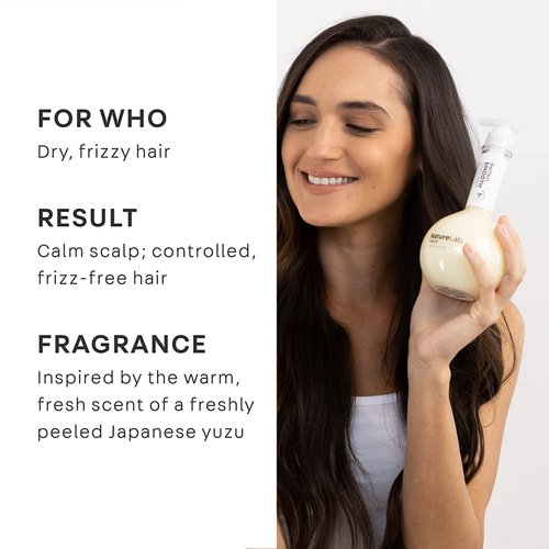 NATURELAB. TOKYO Perfect Smooth Conditioner: Lightweight Moisturizing Conditioner for Smoother Frizz-Free Hair I 11.5 FL OZ / 340ml