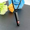 YOUFENG Urn Necklaces for Ashes Birthstone Cube Urns for Human Ashes Memorial Cremation Urn Locket Keepsake Ashes Jewelry (January)