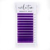 Colored Lash Extensions Easy Fanning Mixed Tray 10-17mm (Purple)