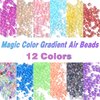 BELICEY Nail Art Rhinestones Kit 1680Pcs Mixed Size Magic Rhinestones Gems Beads for Nail Deisgn Decoration 3D Glass Bubble Beads Flatback Rhinestones for Crafts Clothes Tumblers Face Makeup Manicure
