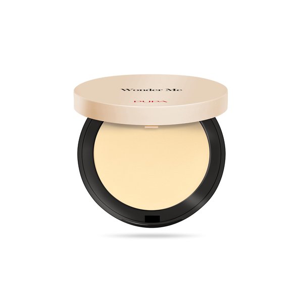 Pupa Milano Wonder Me Powder-no-Powder - Setting Powder Reduces Pores - Makes Skin Texture Smoother and Firmer - Talc Free - 009 Banana - 0.22 oz