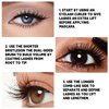 SAUBZEAN Brown Mascara Makeup, Volumizing, Lengthening, Defining, Multiplying, Smudge-Proof Formula, Long-Lasting Curl Eye Makeup