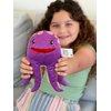 The Tooth Brigade Book and Tooth Fairy Pillow Bundle, Interactive Set Includes 8" Plush Toy with Lost Tooth Pocket and The Tooth Fairy's Best Day Ever! Hardcover Book (Bubbles Octopus Bundle)