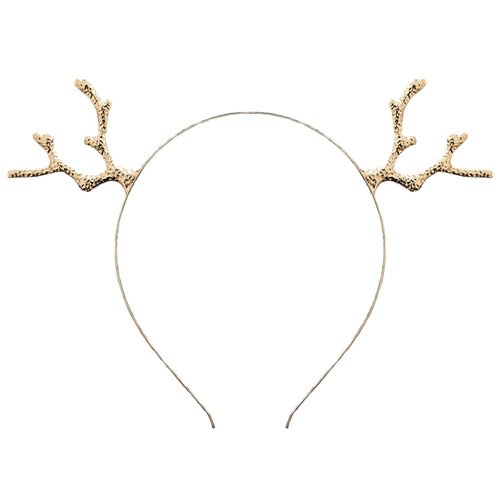 Christmas Reindeer Antlers Headband Xmas Reindeer Hair Band Women Deer Horn Headpiece Hairband Ha...