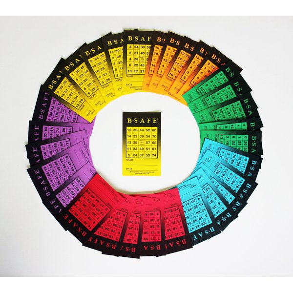 B-Safe Safety Bingo Cards - Pack of 600