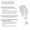 Cricket Ultra Smooth Coconut Detangling Brush for Wet, Dry Hair Anti-Frizz Detangler Shower Hairbrush with Coconut Oil and Keratin Protein Infused Plastic for All Hair Types