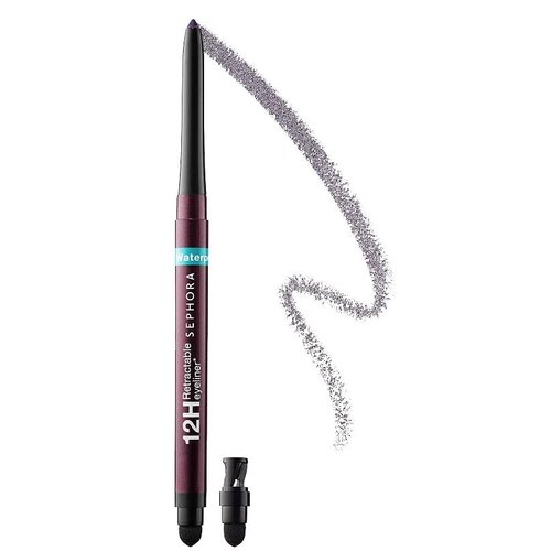 SEPHORA COLLECTION Waterproof 12HR Retractable Eyeliner Pencil 21- Shimmer Plum