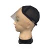 FURUN Lace Front Wig Cap for Making Wigs with Adjustable Strap Glueless Weaving Cap Wig Caps Swiss Lace Hairnet (Small 21.5inch, Black)