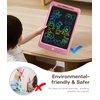 Beydoa LCD Writing Tablet for Kids, 12 Inch Colorful Doodle Board, Drawing Tablet Writing Board, Toddler Learning Toys for 3 4 5 6 7 8 Years Old Boys Girls, Educational Toys Birthday Gifts, Pink