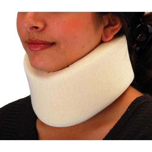 NOVA Neck Brace, Foam Cushion Cervical Collar, Soft & Breathable Removable Cover, Easy to Adjust and Secure, Comes in 3 Neck Height Sizes: 2.75”, 3.5” & 4”