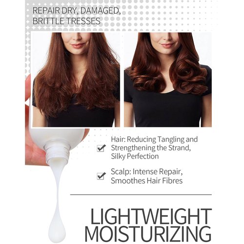 Suisuaie Conditioner for Dry Hair, Hair Conditioner for Damaged Dry Hair, Volumizing Conditioner, 16.2 Fl Oz