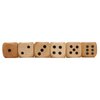 WE Games Wooden Dice - Set of 6