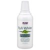 NOW Solutions, Xyliwhite™ Mouthwash, Refreshmint Flavor, Naturally Freshens Breath, Cleanses Teeth and Gums, 16-Ounce