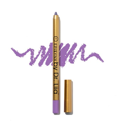 EPILYNX Long Lasting Glide-On Gel Eyeliner Pencil | Gluten-Free, Hypoallergenic, Vegan | 1.2ml | Royal Purple Shimmer by Dr. Liia