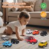 8Pcs Pull Back Cars Set,Big Size SUV Toy Cars Diecast Cars Party Favors for Kids 3-5 4-8 8-12 Friction Powered Race Cars Toys Party Favors Gift Pack for Kids