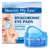 Fran Wilson Nourish My Eyes Eye Pads - Soothe Tired Eyes, Reduce Puffiness & Dark Circles, hydrates the skin around the eyes - 36 Count - Cooling & Refreshing, Instantly (Hyaluronic)