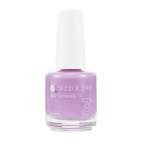 Dazzle Dry Nail Lacquer (Step 3) - Lavender Parade - A warm lavender. Full coverage cream. (0.5 fl oz)