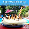 Super Fun Recyclable Banana Split Boats 50Pk. Best Long 12Oz Disposable Ice Cream Sundae Bowls. Perfect Plastic Sunday Cups for Social or Kids Birthday Party. Great Clear Boat for Carnivals