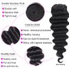 Human Hair Bundles Loose Deep Wave Bundles (20 22 24 inch) 100% Unprocessed Brazilian Virgin Hair Wet and Wavy Bundles Loose Wave 3 Bundles Human Hair Extensions