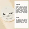 HALEYS Re-touch Setting Powder VEGAN + CRUELTY-FREE, Ultra-Blurring, Lightweight, Non-Caking, Nourishes, Smoothens for Filter-Like Finish, Soft Focus Translucent Loose Powder (Honey Shade)