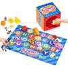 JoyCat Mystery Alphabet Box for Kids 26 PCS Letters Sorting Matching Game Activities Letter Sounds Fine Motor Learning Toys for Preschool Kindergarten Classroom Present for 3+ Years Kids Toddlers