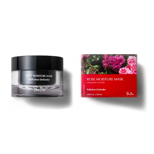Pour Moi Rose Moisture Mask | Pollution Defending Gel Mask for All Skin Types feat. White Rose Extract