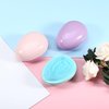 VOCOSTE Hair Brush, Portable Hair Brush, Detangling Hair Brush, Mini Egg Shape Massage Hair Brush for Travel, Pink