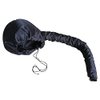 Portable Soft Bonnet Hood Hair Blow Dryer Attachment - Adjustable Hooded Dryer, Portable Hair Salon Heat Cap for Drying,Styling,Curling and Deep Conditioning, Speeds Up Drying Time at Home (Black)