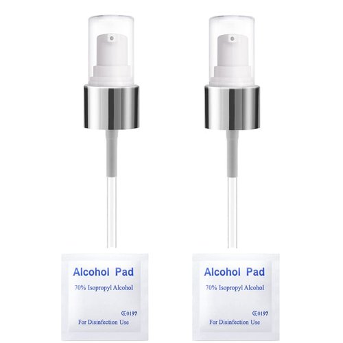 MORICHS 2PCS Replacement Foundation Pump For Neutrogena SkinClearing Oil-Free Acne and Blemish Fighting Liquid Foundation