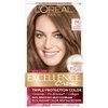 L'Oreal Paris Excellence Creme Permanent Hair Color, 6G Light Golden Brown, 100 percent Gray Coverage Hair Dye, Pack of 3