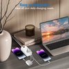 USB Charger, Flymic 6 Port USB Charger Station for Multiple Devices USB Power Strip USB C Charger Block USB Charging Hub for iPhone 14/13 Pro Max/13 Pro/13,iPad Pro,Switch, Galaxy S21 (White)