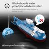 GoolRC Mini RC Submarine for Kids, LSRC-SMI Remote Control Boat Waterproof Diving Toy for Boys and Girls (Blue)