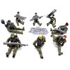 Guaishou Action Figures Army Men Soldiers Toys 8 Pack Military Toy Playset Realistic Accessories