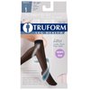 Truform Sheer Compression Stockings, 15-20 mmHg, Women's Knee High Length, Open Toe, 20 Denier, White, Small