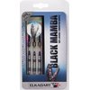 Elkadart Black Mamba 80% Tungsten Steel Tip Darts with Storage/Travel Case, 20 Grams