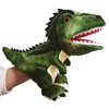 Glanzzeit Children's Hand Puppets, Dinosaur Hand Puppets for Performance Theatre, Birthday Gifts, Teaching, Interactive Games, Easter Gifts (Tyranosaurus Rex)