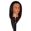 HairZtar Human Hair 18-20" Mannequin Head Hairdresser Training Head Manikin Cosmetology Doll Head (CORA)