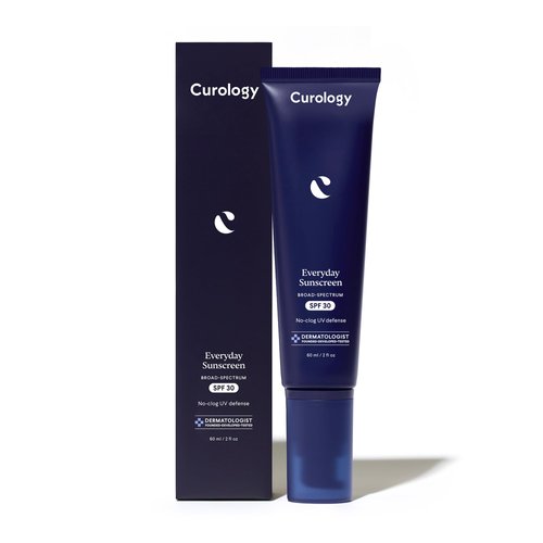 Curology Everyday Sunscreen for Face, SPF 30 Mineral Sunscreen Face Moisturizer with Zinc Oxide, Minimizes White Cast, Non-Greasy Finish, 2.02 fl oz