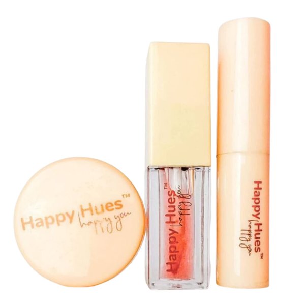 Happy Hues Lip Treatment | Lip Balm, Lip Serum, Lip Sugar Scrub