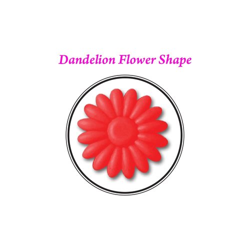 Hair Clips Barrettes Colorful Head Pins Accessories for Kids Children Girls Toddlers Women All Ages (Dandelion Flower - Pastel Assorted)