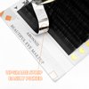 ABONNIE Classic Lash Extensions, Premium Cashmere Individual Lash Extensions, 0.05 Thickness C Curl Lash Extensions, 11mm Lash Tray, Semi Permanent Eyelashes, Professional Salon Use(11mm, 0.05-C)