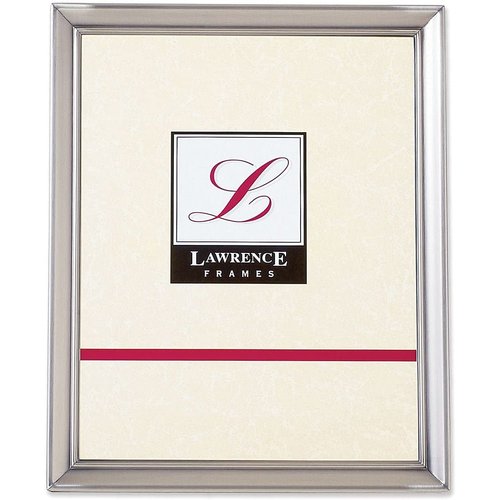 Lawrence Frames 609080 Brushed Pewter 8x10 Metal Picture Frame
