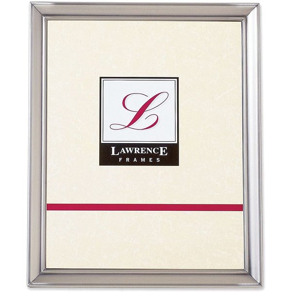 Lawrence Frames 609080 Brushed Pewter 8x10 Metal Picture Frame