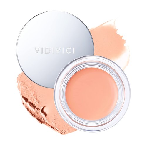 VIDIVICI Millennial Glow Cream Blush 01 Gardenic Pink - Creamy Face Cheek Blusher for Smooth & Silky Skin - Soft Satin Finish with Natural Color - For Fair to Light Skin Tone, 0.21 oz.